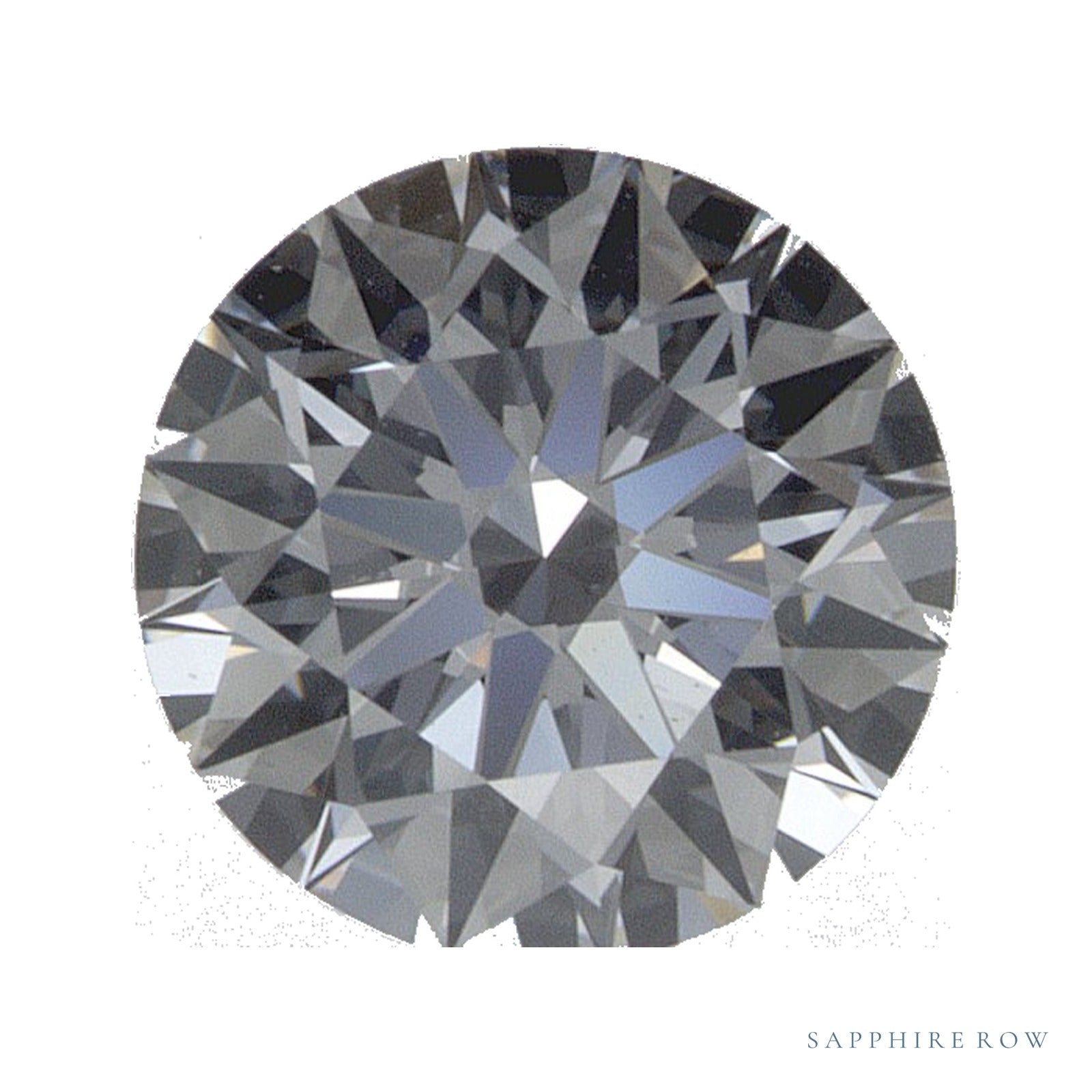 0.84 ct Round Lab-Grown Diamond – D VVS2 — Sapphire Row · cut · cut3 · cut4