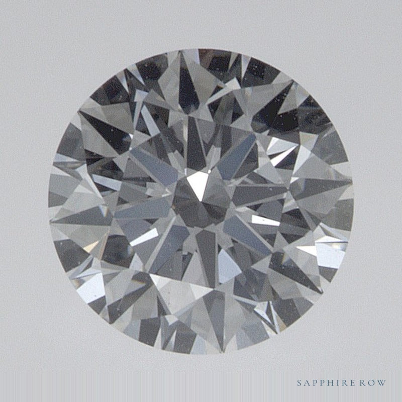 0.84 ct lab-grown diamond, round cut | Sapphire Row · cut6