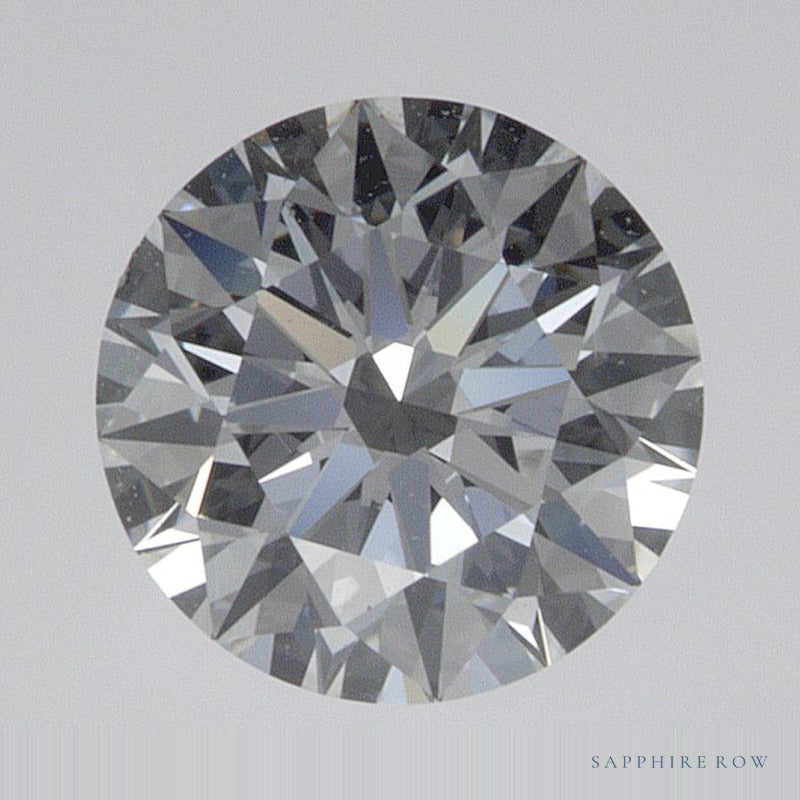 0.84 ct lab-grown diamond, round cut | Sapphire Row · cut6