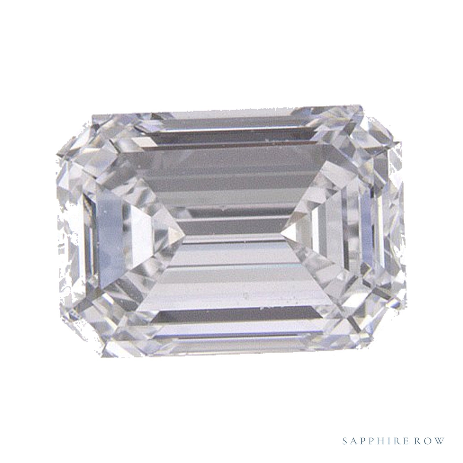 0.84 ct Emerald Lab-Grown Diamond – D VVS2 — Sapphire Row · cut · cut3 · cut4