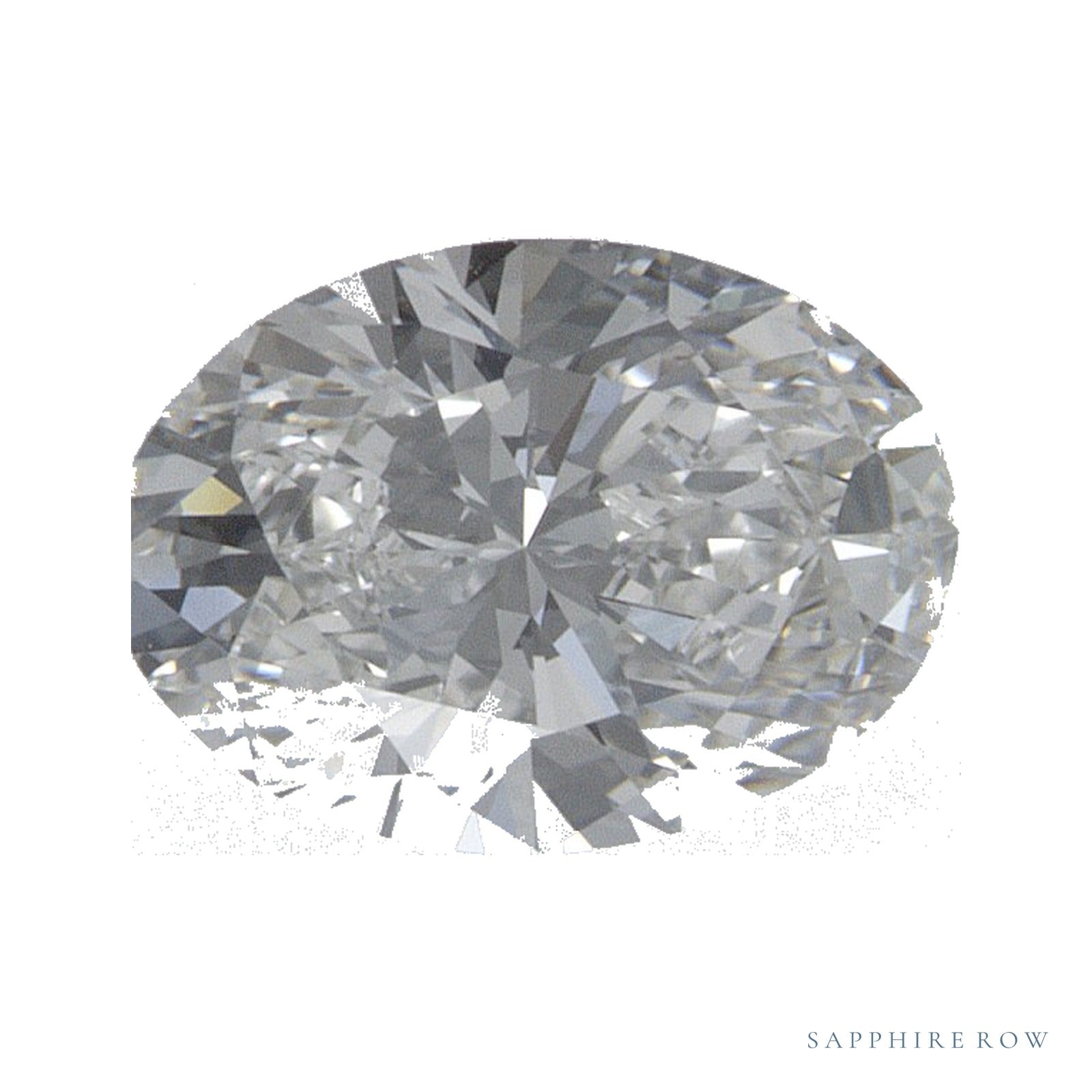0.83 ct natural diamond, oval cut | Sapphire Row
