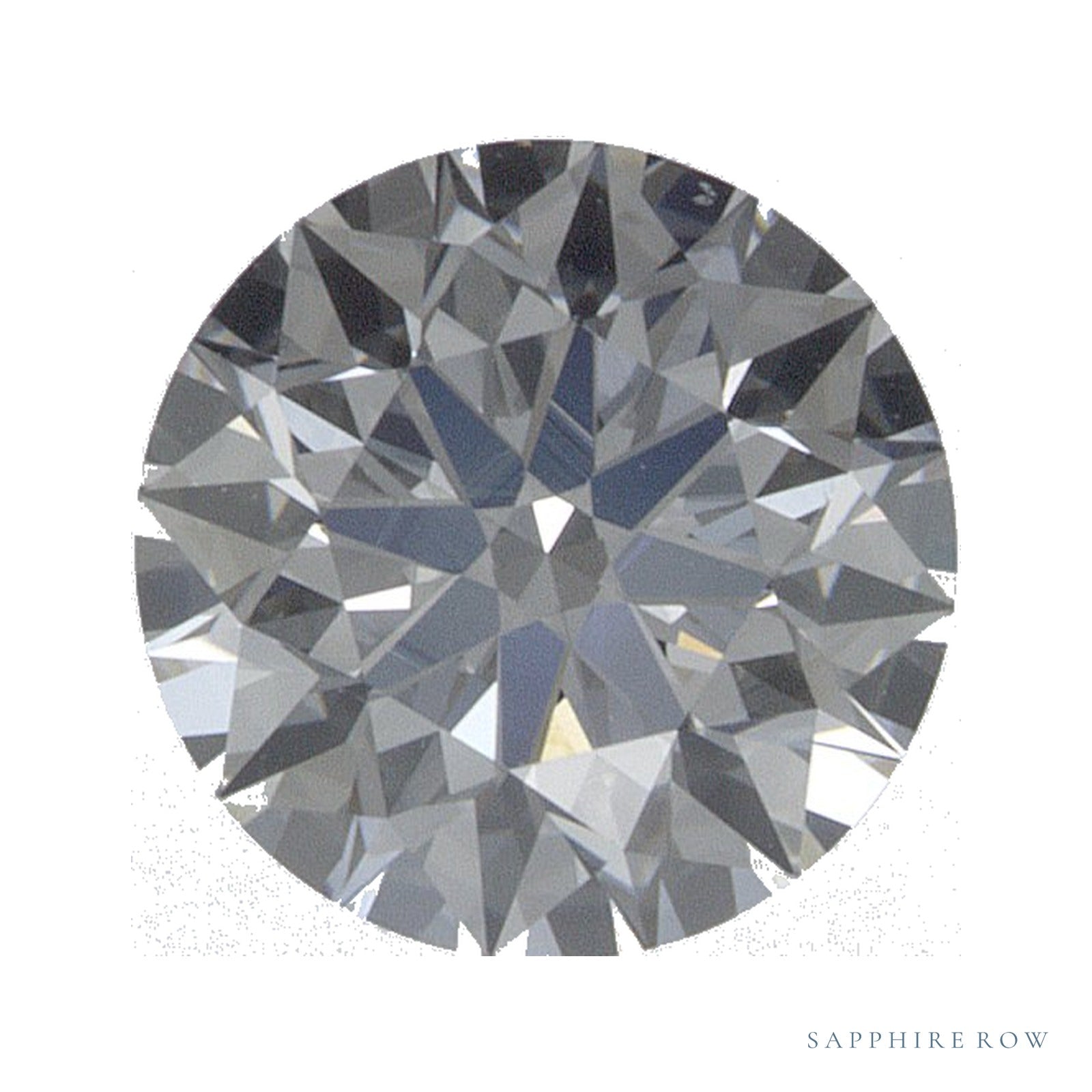 0.83 ct natural diamond, round cut | Sapphire Row · cut4