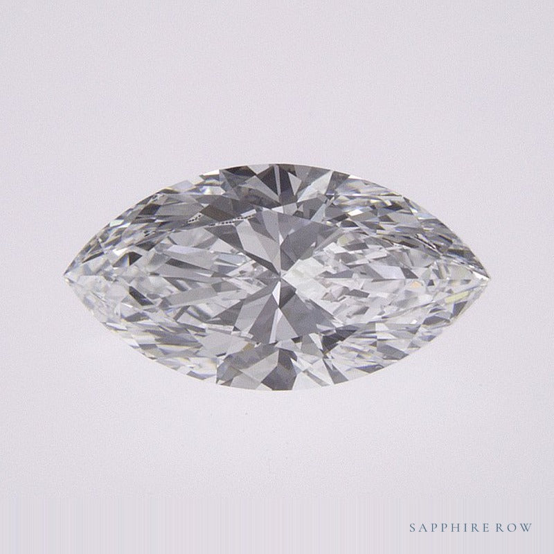 0.83 ct lab-grown diamond, marquise cut | Sapphire Row · cut7