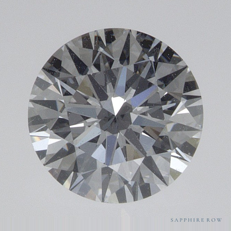 0.83 ct lab-grown diamond, round cut | Sapphire Row · cut6