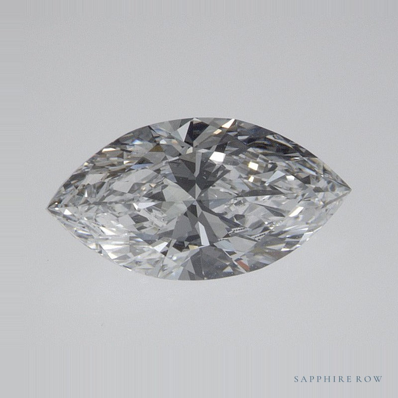 0.83 ct lab-grown diamond, marquise cut | Sapphire Row · cut7