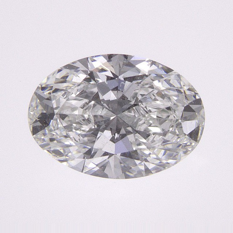 0.83 ct lab-grown diamond, oval cut | Sapphire Row · cut7