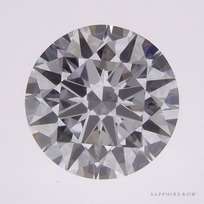 0.83 ct lab-grown diamond, round cut | Sapphire Row · cut6