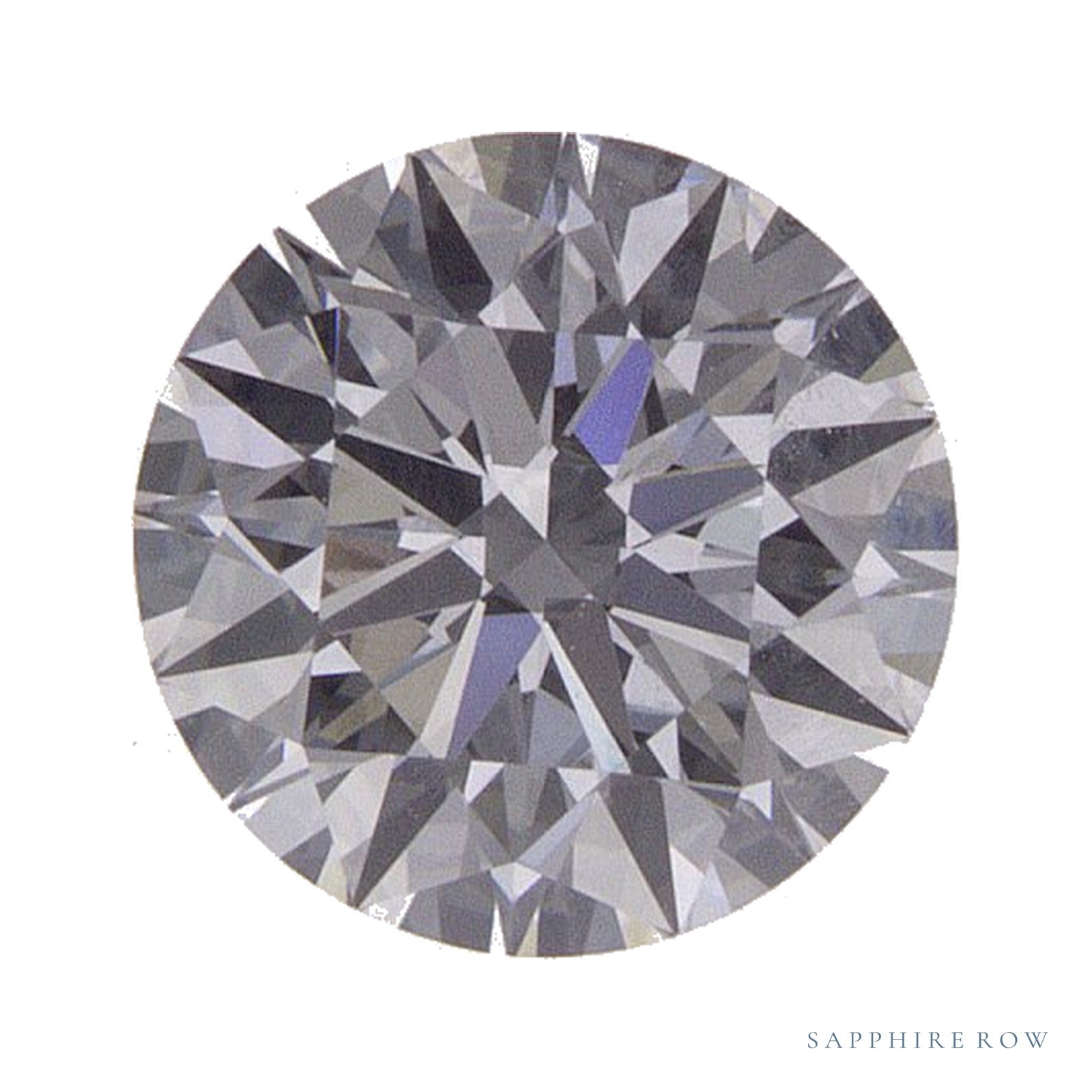 0.83 ct Round Lab-Grown Diamond – D VVS2 — Sapphire Row · cut · cut3 · cut4