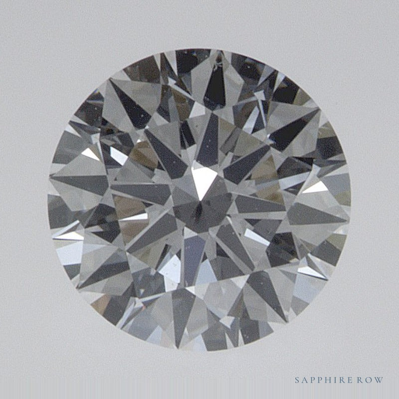 0.83 ct lab-grown diamond, round cut | Sapphire Row · cut6