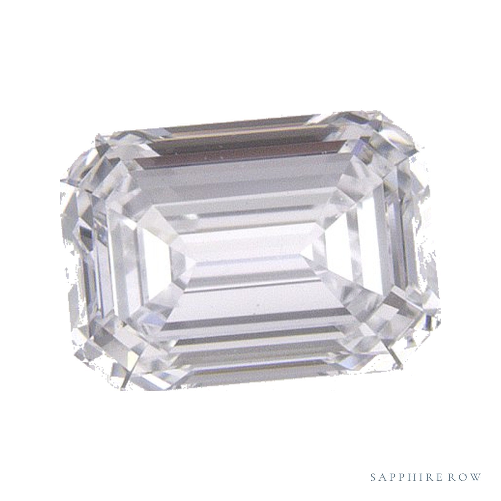 0.83 ct Emerald Lab-Grown Diamond – D VS1 — Sapphire Row · cut · cut3 · cut4