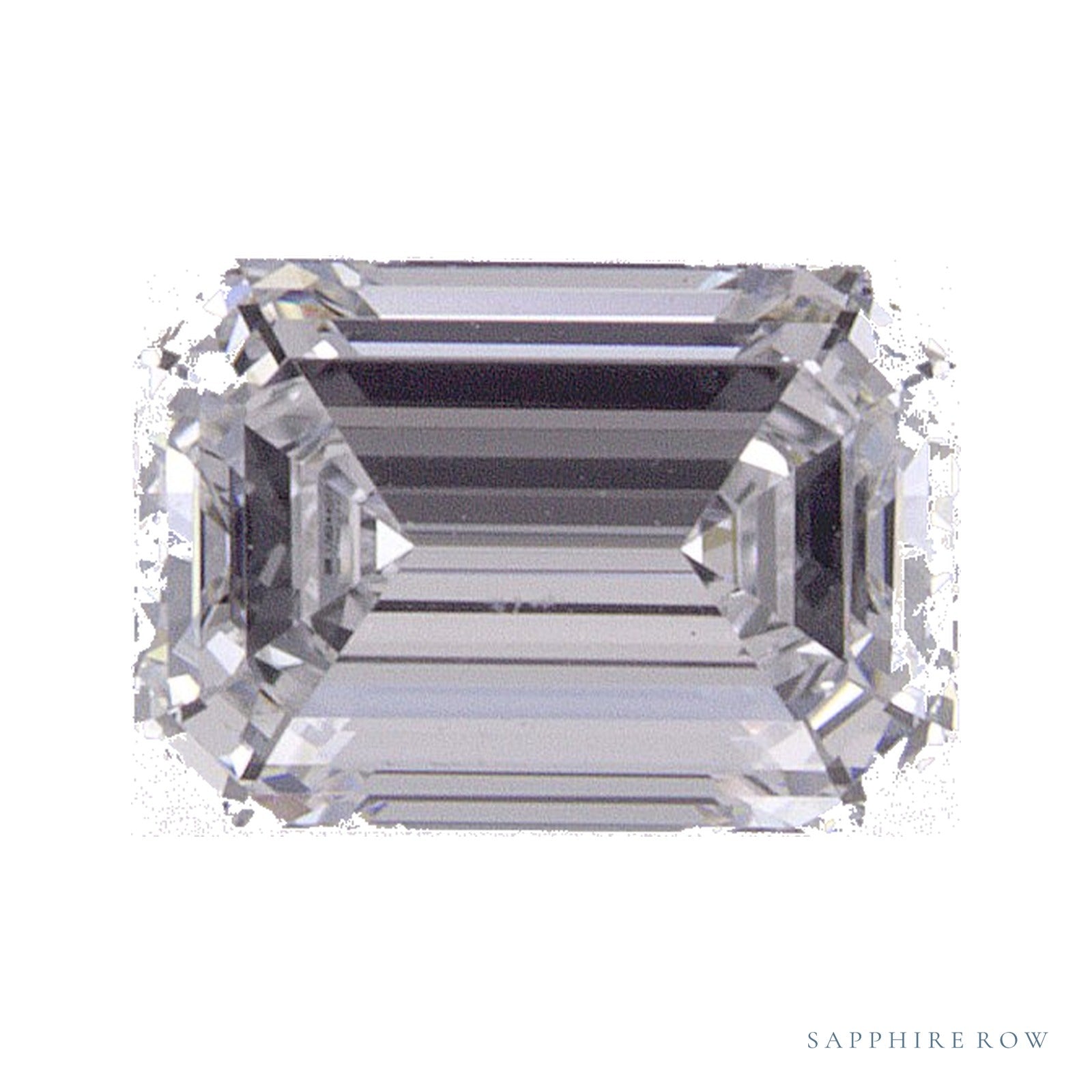 0.83 ct lab-grown diamond, emerald cut | Sapphire Row · cut4