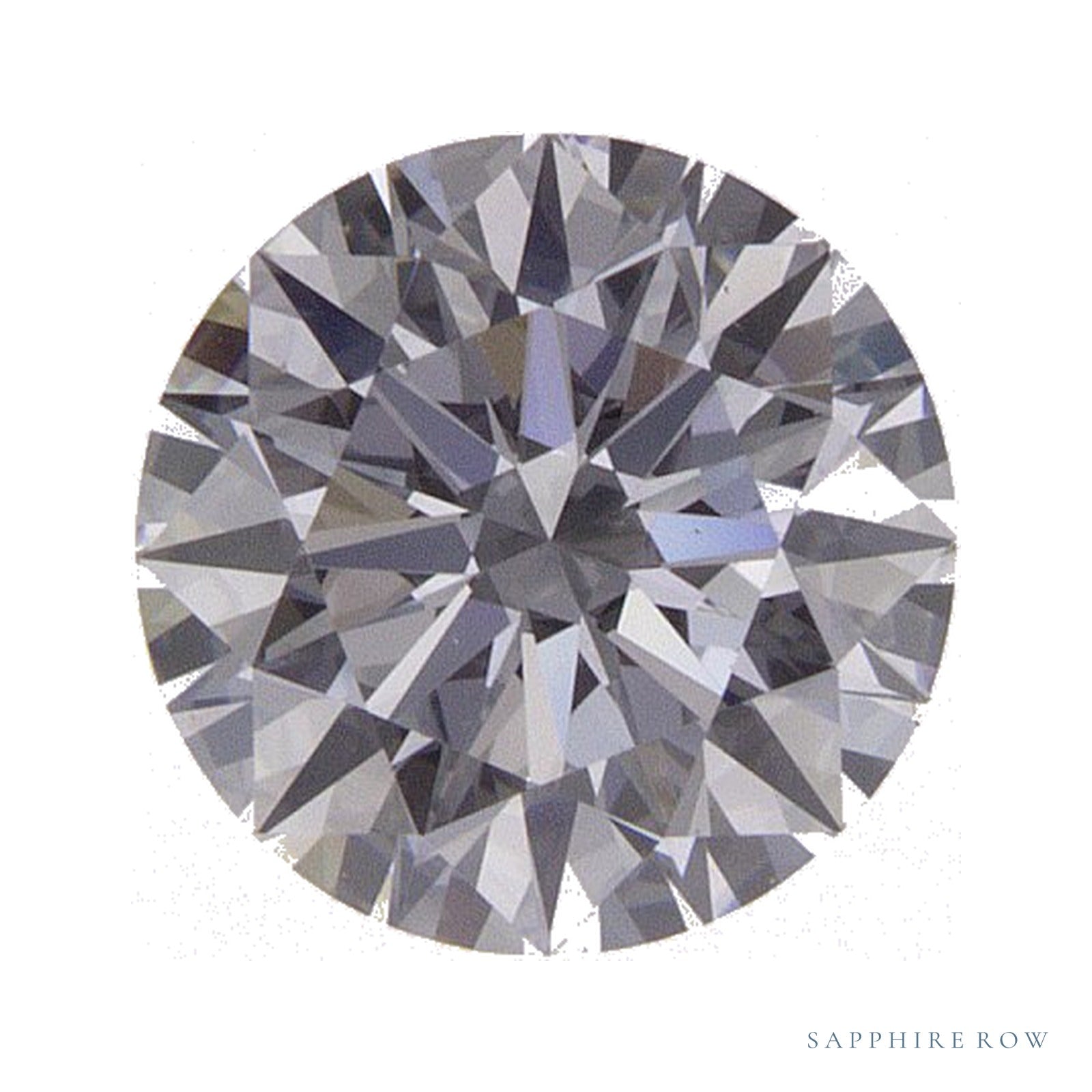 0.83 ct Round Lab-Grown Diamond – D VVS1 — Sapphire Row · cut · cut3 · cut4