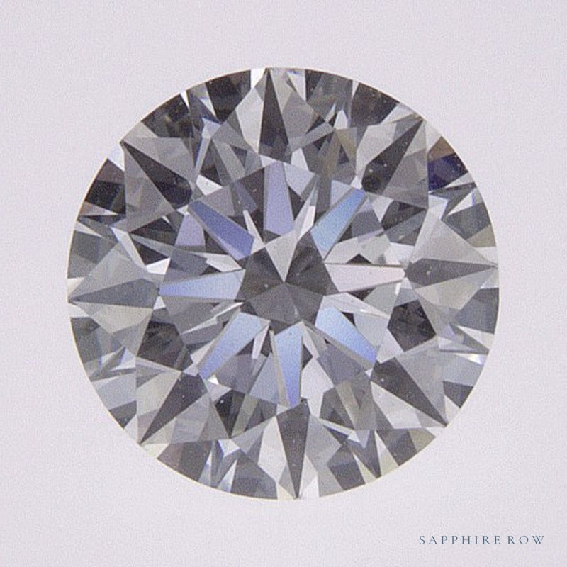 0.83 ct lab-grown diamond, round cut | Sapphire Row · cut6