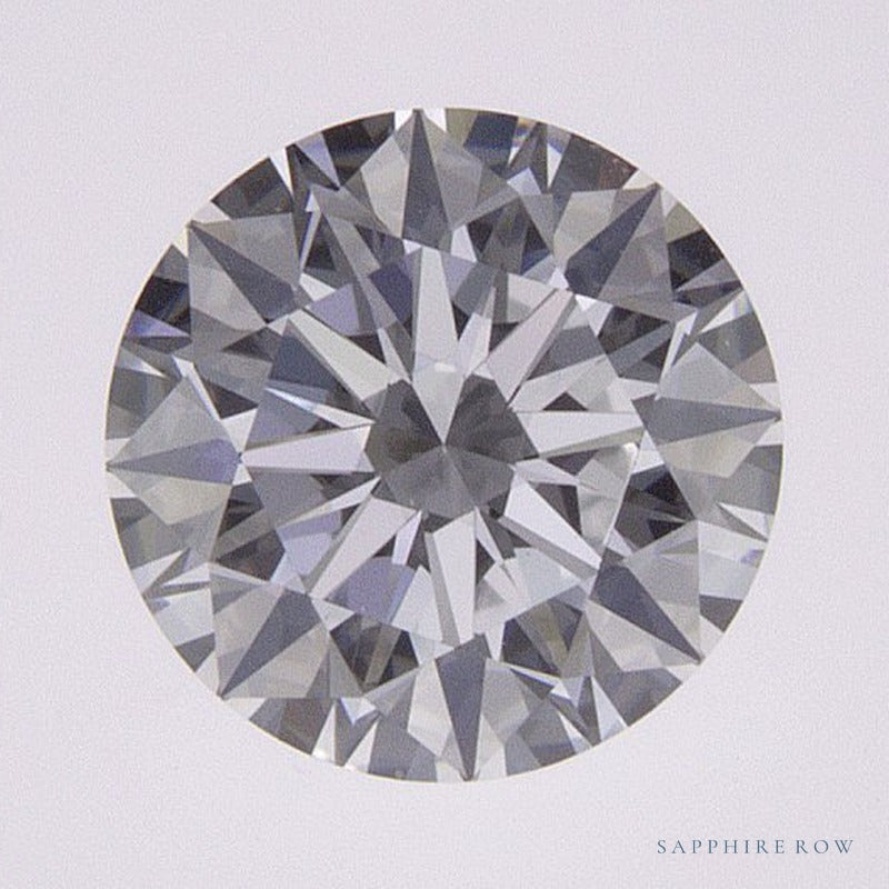 0.83 ct lab-grown diamond, round cut | Sapphire Row · cut6