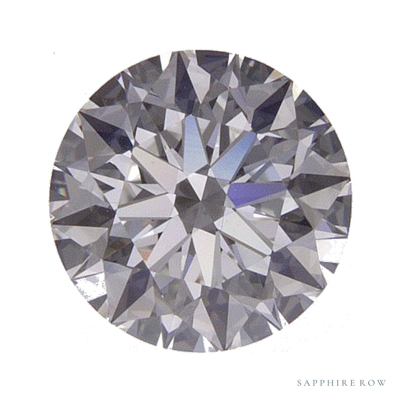 0.82 ct natural diamond, round cut | Sapphire Row · cut4