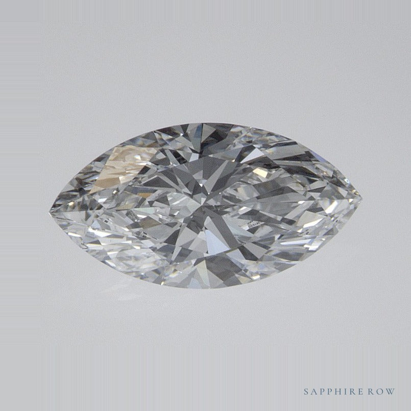 0.82 ct lab-grown diamond, marquise cut | Sapphire Row · cut7