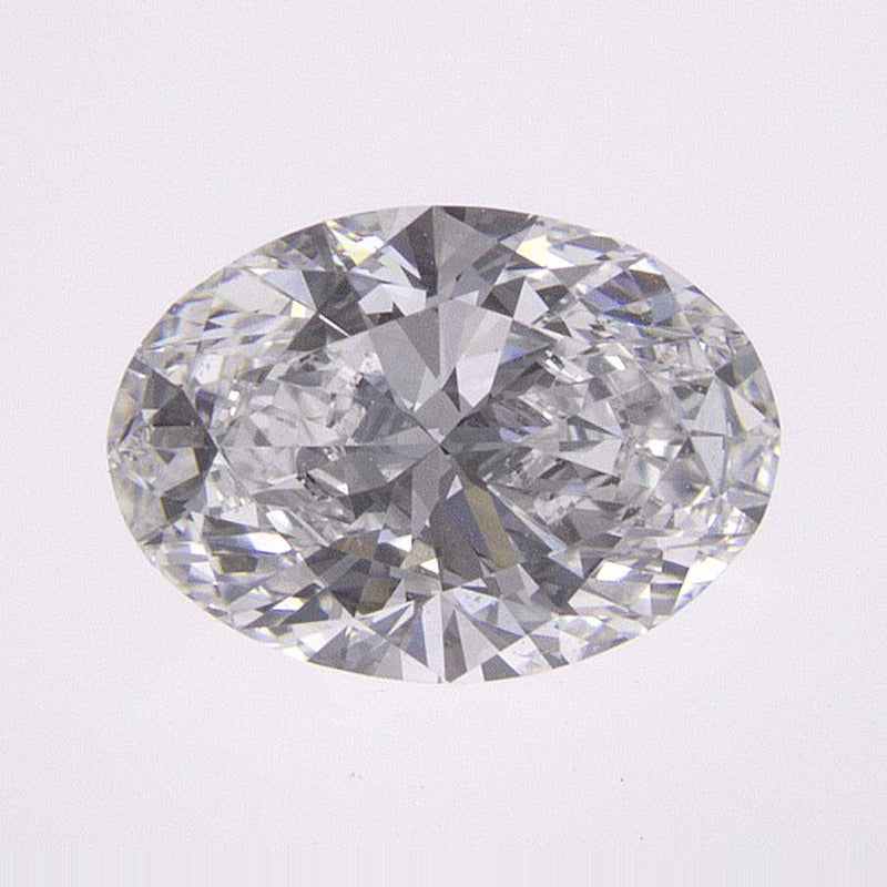 0.82 ct lab-grown diamond, oval cut | Sapphire Row · cut7