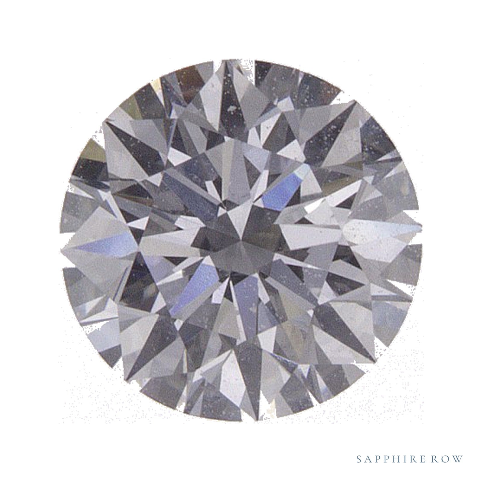 0.82 ct Round Lab-Grown Diamond – D VS1 — Sapphire Row · cut · cut3 · cut4