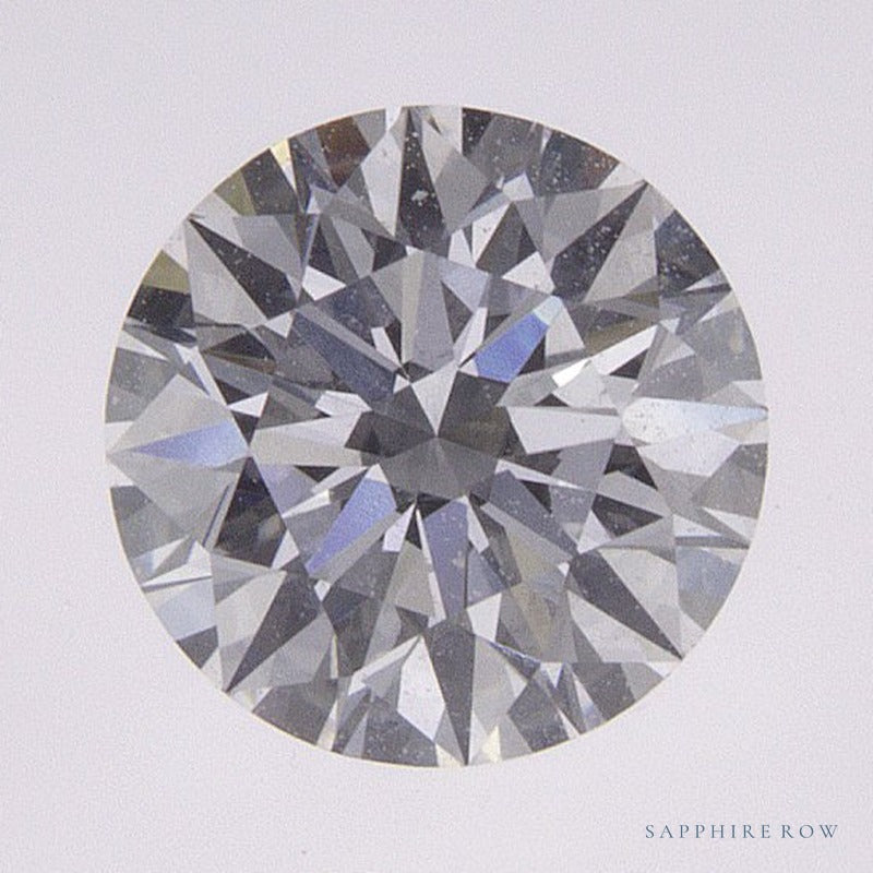 0.82 ct lab-grown diamond, round cut | Sapphire Row · cut6