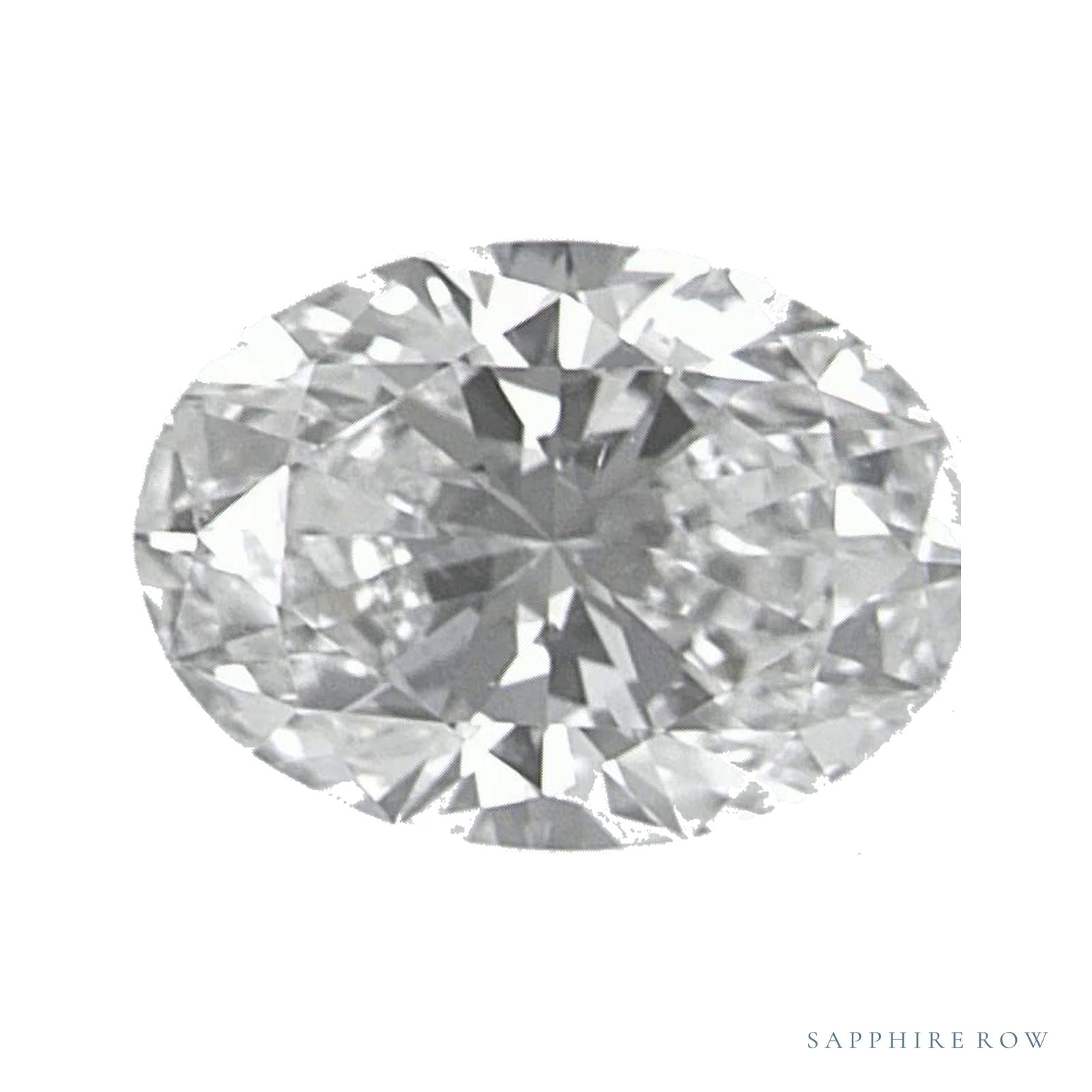 0.81 ct natural diamond, oval cut | Sapphire Row · cut4