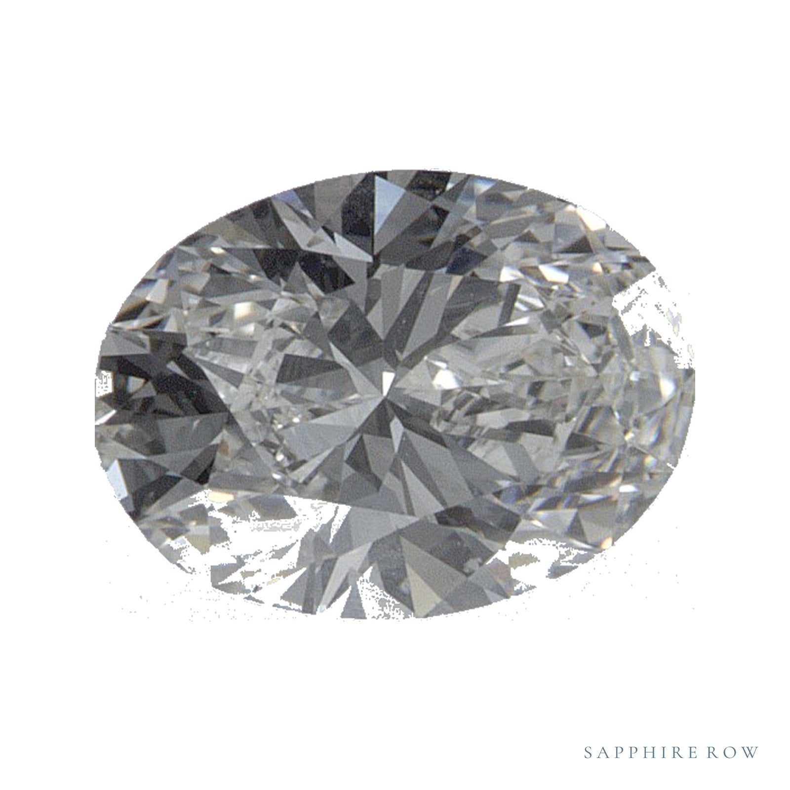0.81 ct natural diamond, oval cut | Sapphire Row · cut4