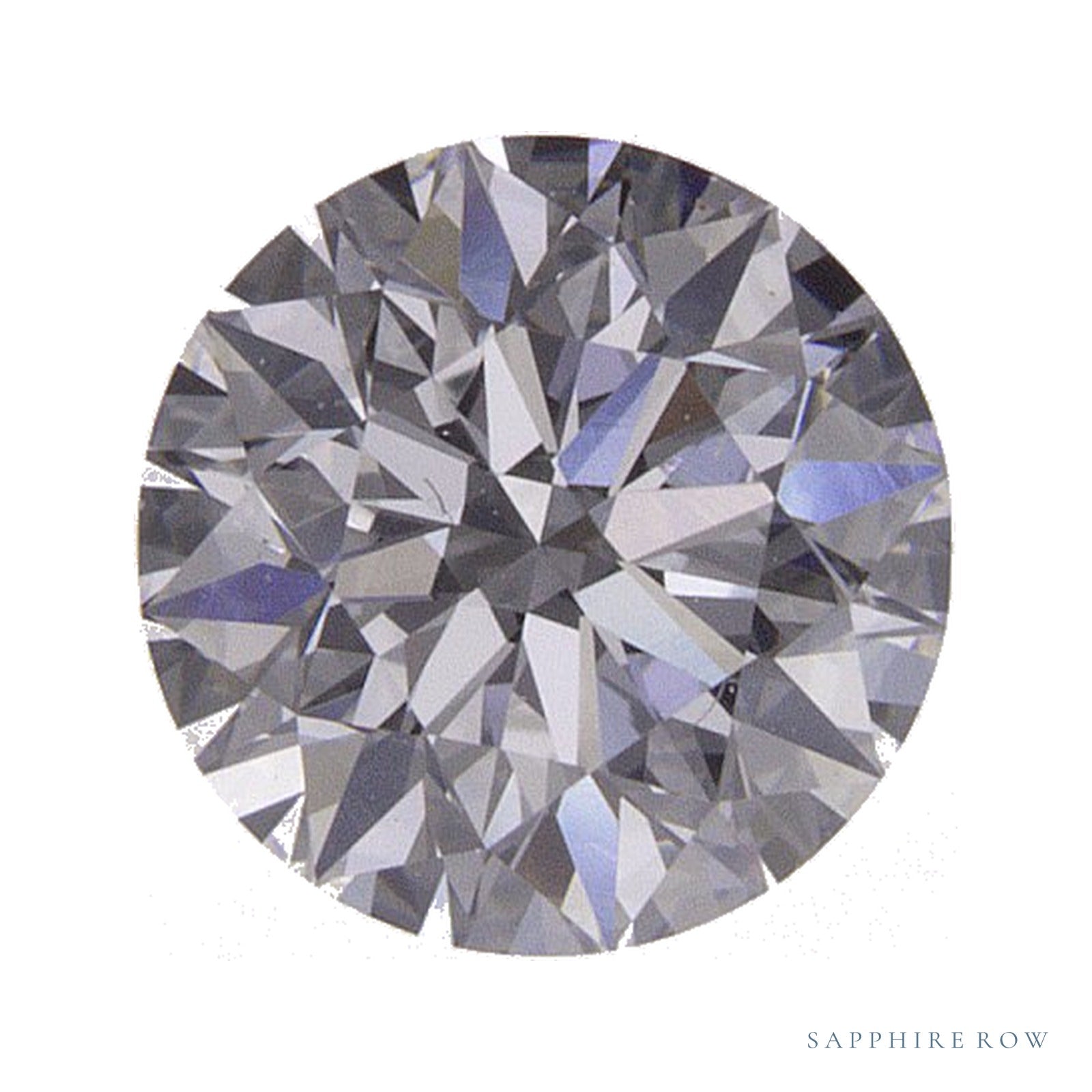 0.81 ct Round Natural Diamond – E VS2 — Sapphire Row · cut · cut3 · cut4