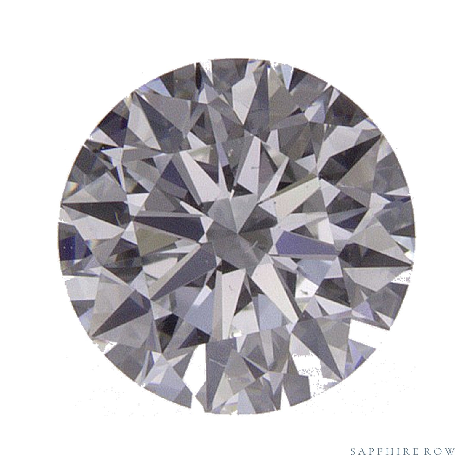 0.81 ct natural diamond, round cut | Sapphire Row