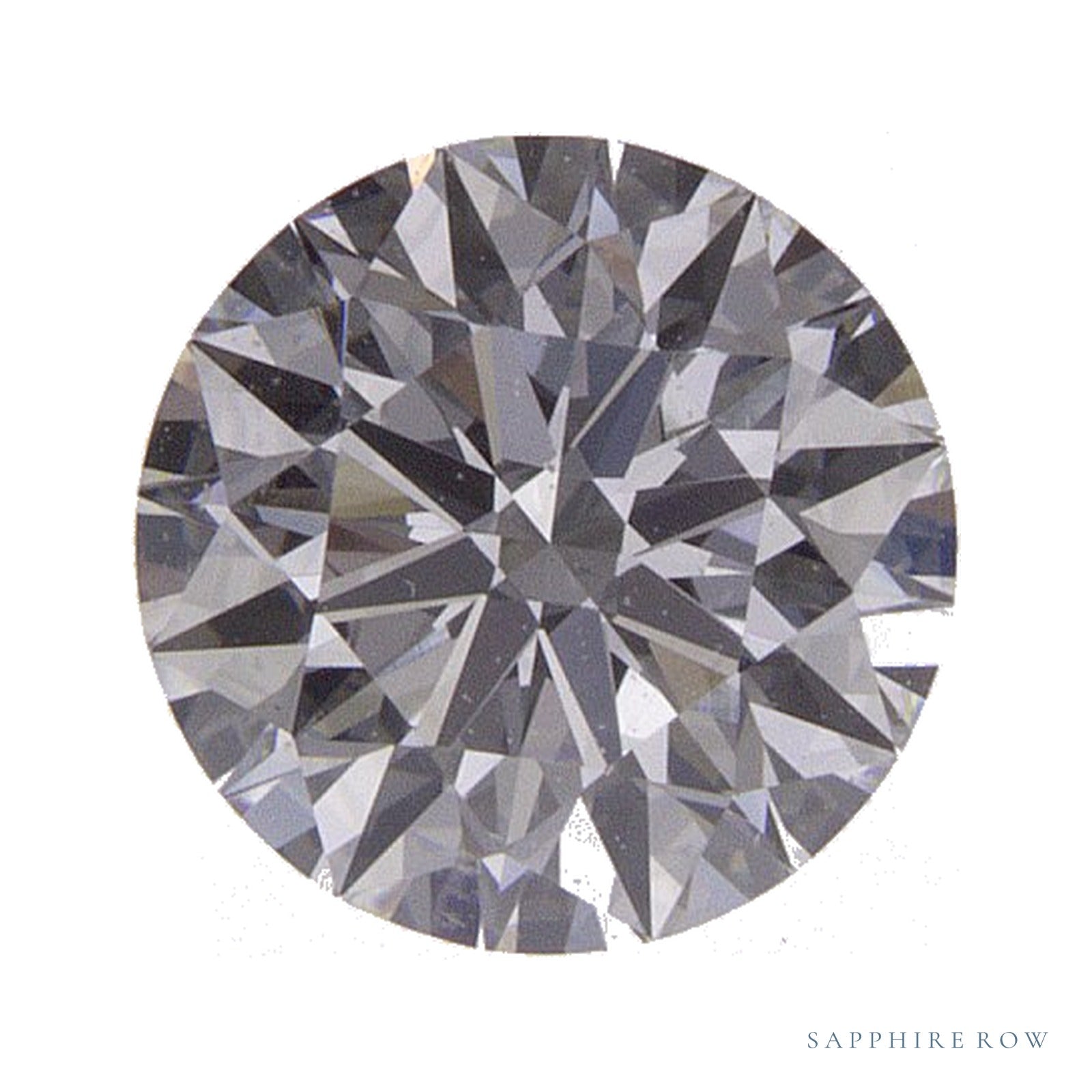 0.81 ct natural diamond, round cut | Sapphire Row