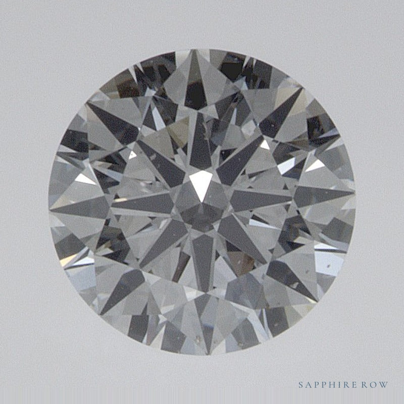 0.81 ct lab-grown diamond, round cut | Sapphire Row · cut6