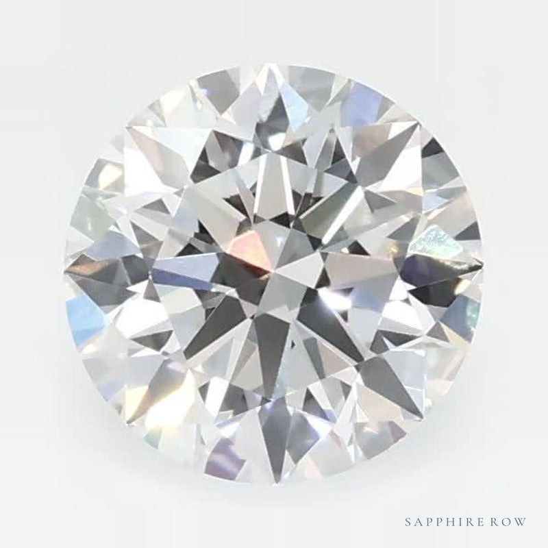 0.81 ct lab-grown diamond, round cut | Sapphire Row · cut7