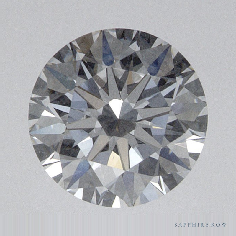 0.81 ct lab-grown diamond, round cut | Sapphire Row · cut6