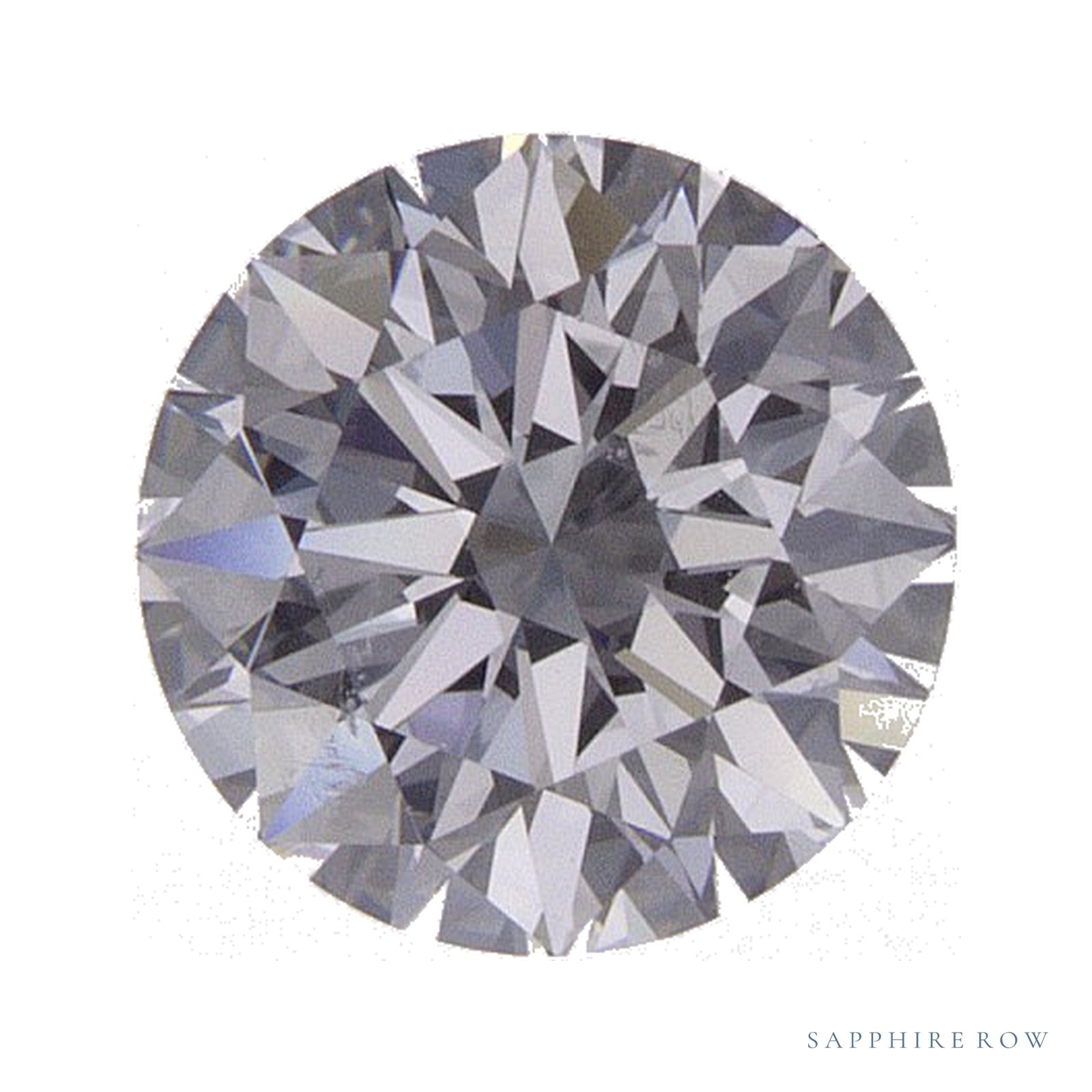 0.81 ct Round Lab-Grown Diamond – D VVS2 — Sapphire Row · cut · cut3 · cut4