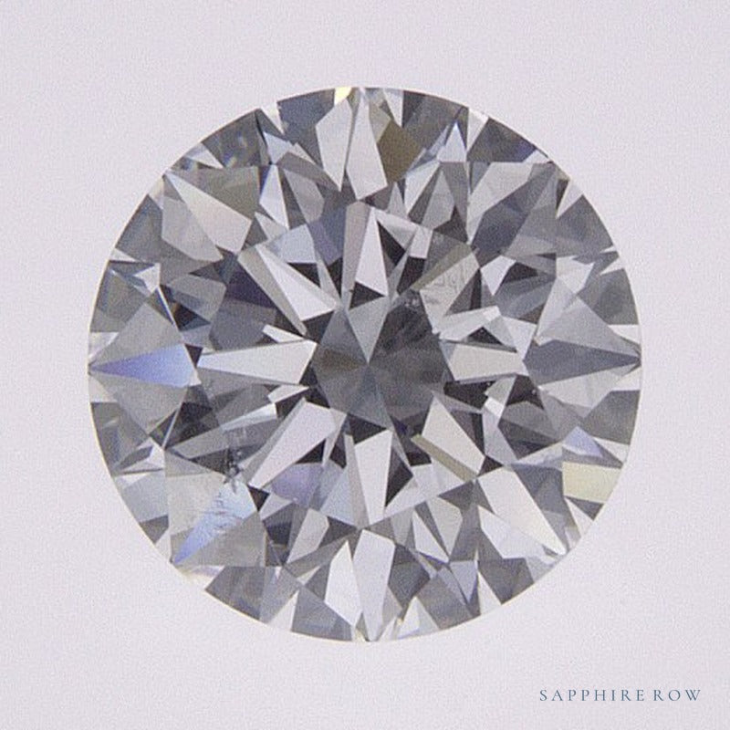 0.81 ct lab-grown diamond, round cut | Sapphire Row · cut7