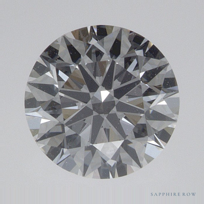 0.81 ct lab-grown diamond, round cut | Sapphire Row · cut6