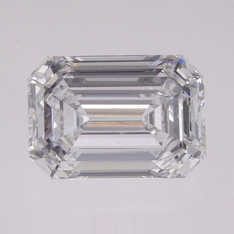 0.81 ct lab-grown diamond, emerald cut | Sapphire Row · cut7