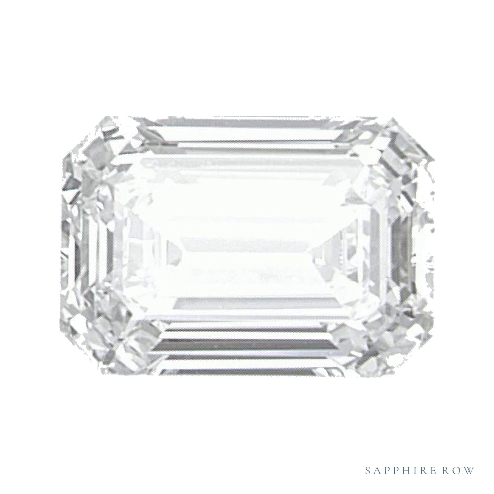 0.81 ct Emerald Lab-Grown Diamond – D VS1 — Sapphire Row · cut · cut3 · cut4
