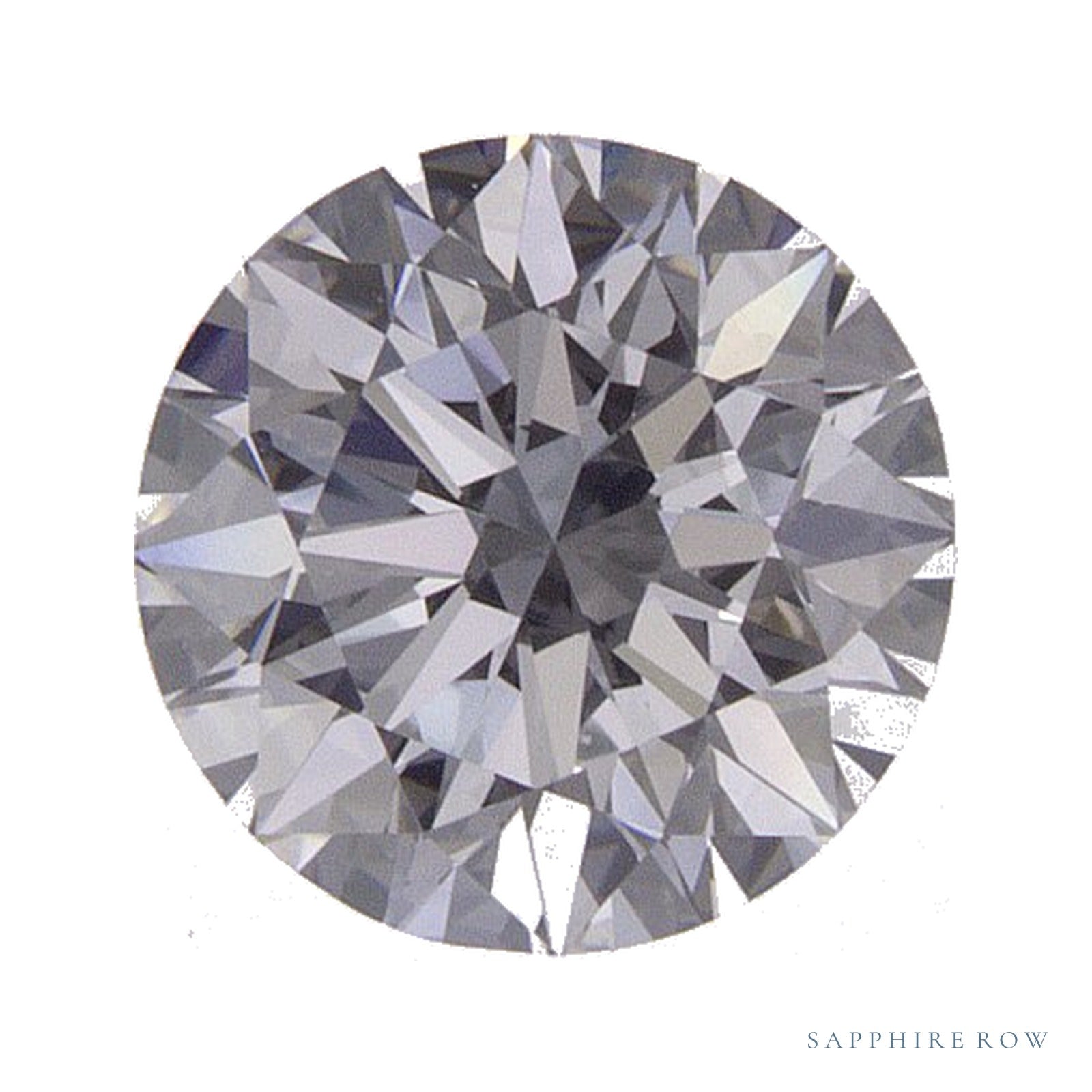 0.81 ct Round Lab-Grown Diamond – D VVS1 — Sapphire Row · cut · cut3 · cut4