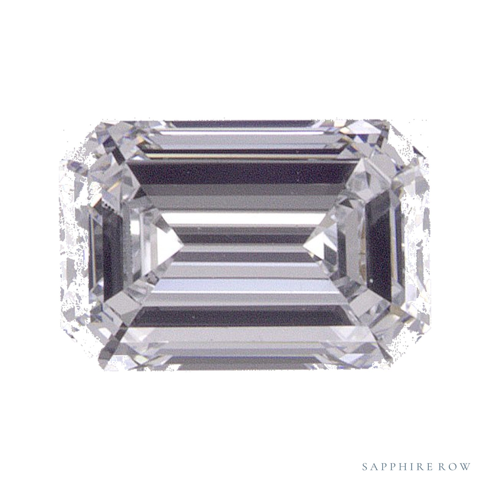 0.81 ct Emerald Lab-Grown Diamond – D VVS1 — Sapphire Row · cut · cut3 · cut4
