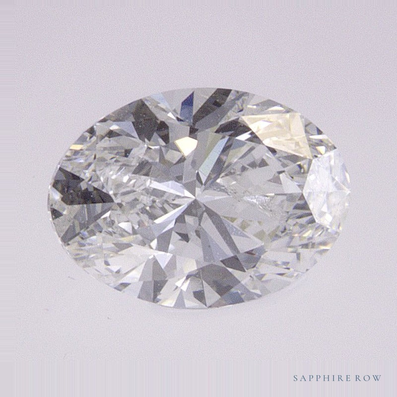 0.80 ct natural diamond, oval cut | Sapphire Row · cut6