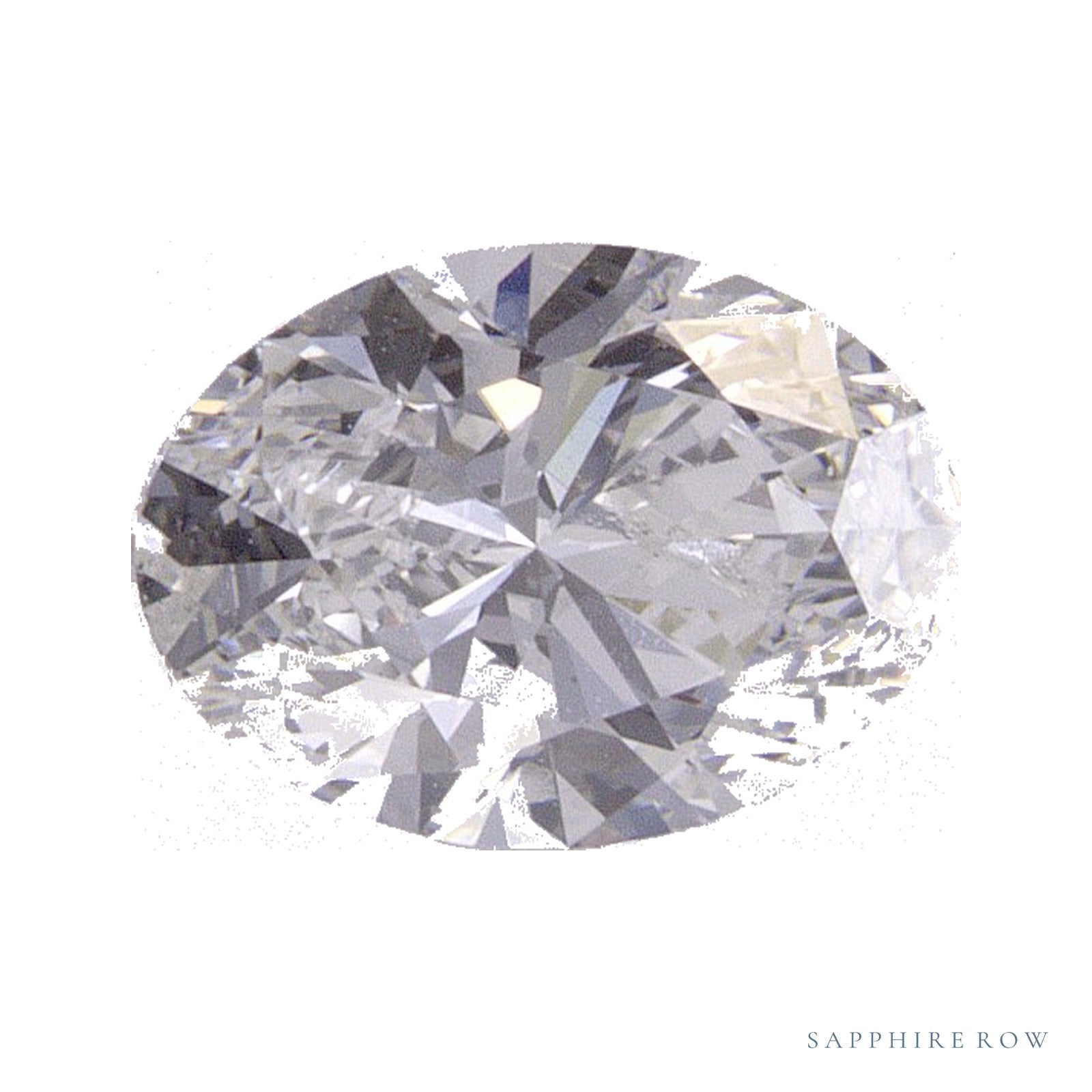 0.80 ct natural diamond, oval cut | Sapphire Row · cut4