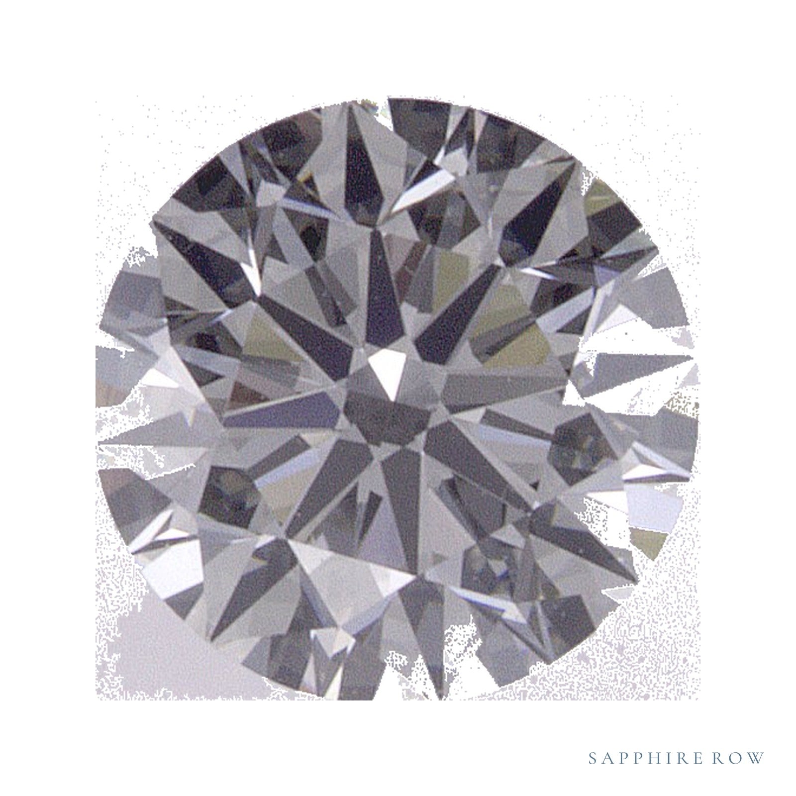 0.80 ct Round Natural Diamond – I VS1 — Sapphire Row · cut · cut3 · cut4