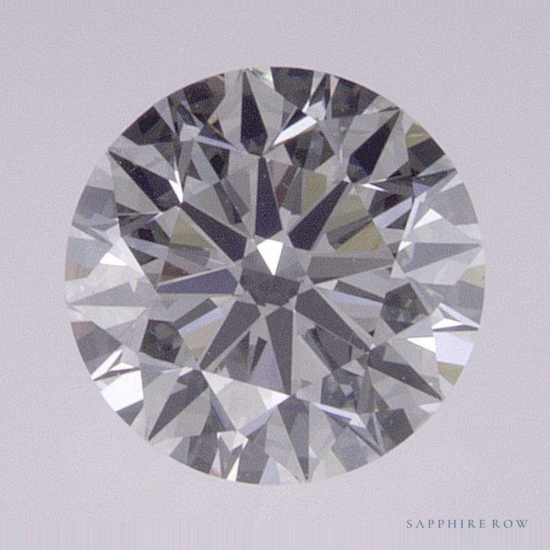 0.80 ct natural diamond, round cut | Sapphire Row · cut7
