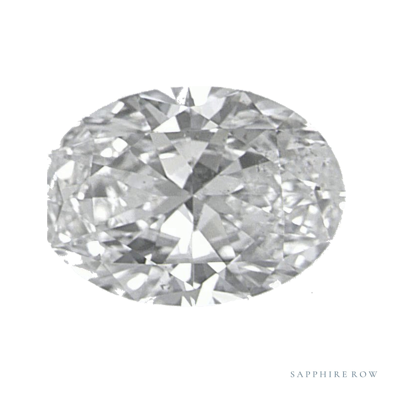 0.80 ct Oval Natural Diamond – E SI1 — Sapphire Row · cut · cut3 · cut4