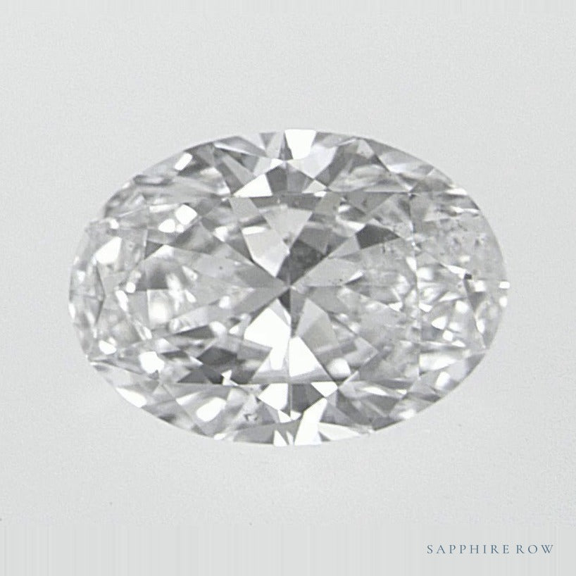 0.80 ct natural diamond, oval cut | Sapphire Row · cut6
