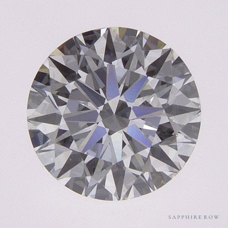 0.80 ct natural diamond, round cut | Sapphire Row · cut6