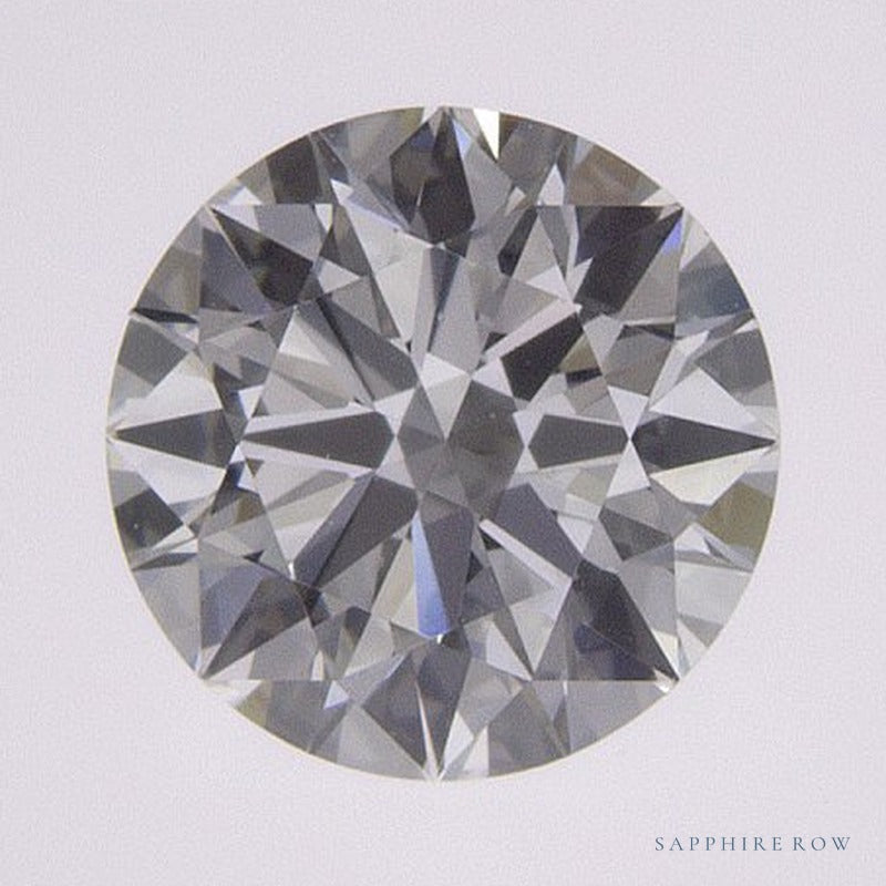 0.80 ct natural diamond, round cut | Sapphire Row · cut7