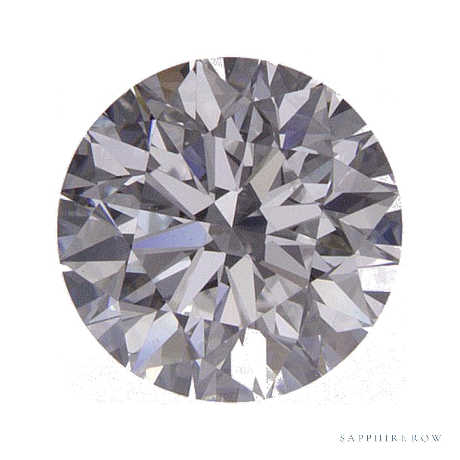 0.80 ct natural diamond, round cut | Sapphire Row · cut4
