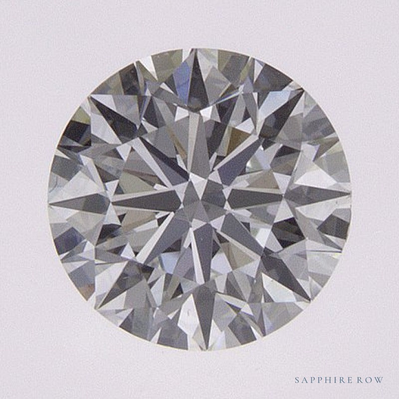 0.80 ct natural diamond, round cut | Sapphire Row · cut6