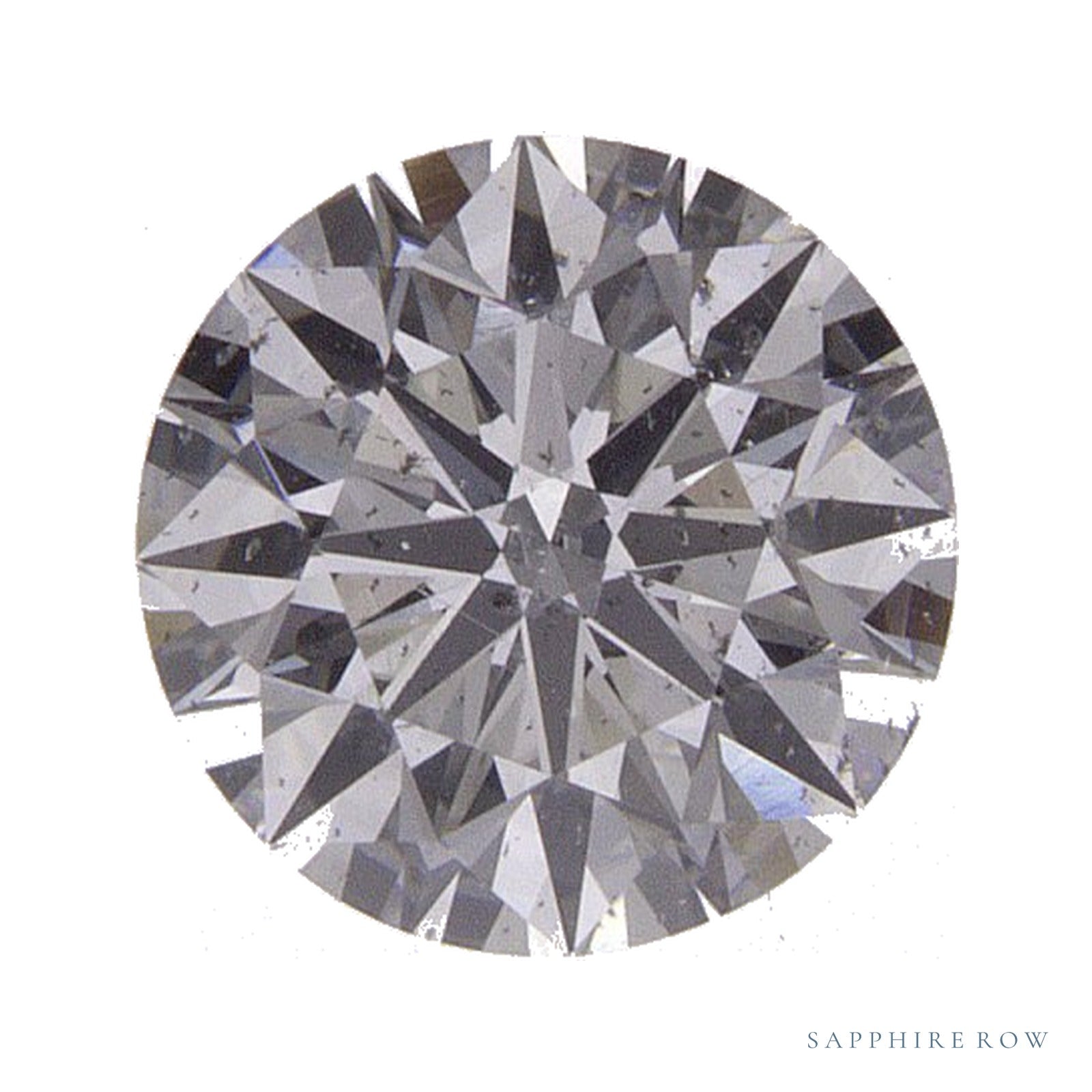 0.80 ct Round Natural Diamond – F SI2 — Sapphire Row · cut · cut3 · cut4