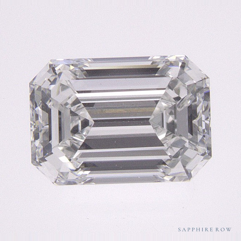 0.80 ct natural diamond, emerald cut | Sapphire Row · cut7
